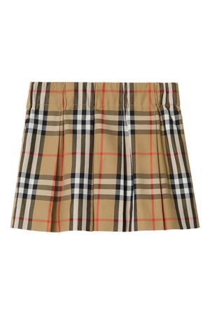 check cotton skirt BURBERRY KIDS | 8121179B9368